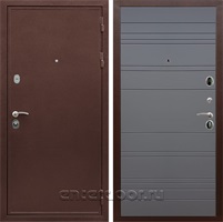 Входная металлическая дверь Армада Престиж сталь 3 мм ФЛ-14 (Медный антик / Графит софт)
