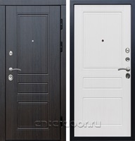 Входная дверь Престиж Классика 3к Классика (Венге / Белое дерево)