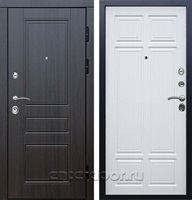 Входная дверь Престиж Классика 3к Премиум (Венге / Лиственница)