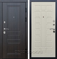 Входная дверь Престиж Классика 3к Престиж (Венге / Бежевый матовый)