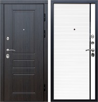 Входная дверь Престиж Классика 3к Порте (Венге / Белый матовый) Входная дверь Престиж Классика 3к Порте (Венге / Белый матовый)