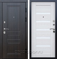 Входная дверь Престиж Классика 3к Царга (Венге / Лиственница)