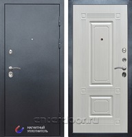 Входная дверь Престиж 3к Мадрид (Антик Серебро / Лиственница белая)
