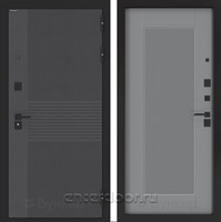 Входная дверь BN-05 панель Амстрод - Серый софт рельеф