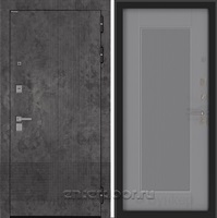 Входная дверь BN-08 панель Амстрод - Серый софт рельеф