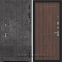 Входная дверь BN-08 панель ФЛ-116 - Орех бренди