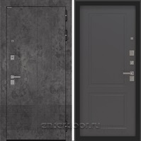 Входная дверь BN-08 панель ФЛ-609 - Графит софт