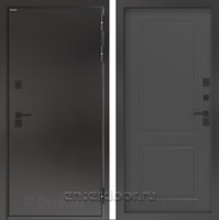 Входная дверь с терморазрывом BN-10 панель ФЛ-609 - Графит софт