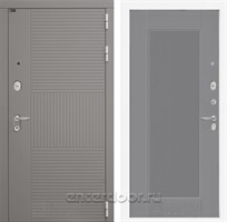 Входная дверь Formo 30 Амстрод (Шато Латте / Серый софт рельеф)