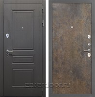 Входная дверь Брайтон (Дуб вуд графит / Гранж)
