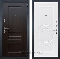 Входная дверь Гладиатор 3к Классик №125 (Венге / Белая шагрень)