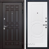 Входная дверь Сенатор 8 №125 (Венге / Белая шагрень)