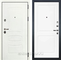Входная дверь Сенатор 3К №122 (Венге / Белый матовый)