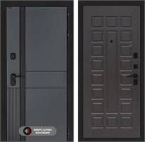 Входная дверь EVOLAB 04 - Венге для установки в квартиру 30293