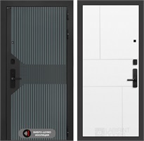 Входная дверь Смартлаб с умным замком - 21 Белый софт для установки в квартиру 30374