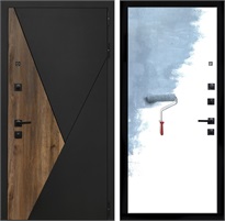 Входная дверь Гранит Стандарт - Под покраску для установки в квартиру 30680