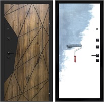 Входная дверь Авангард Стандарт - Под покраску для установки в квартиру 30681