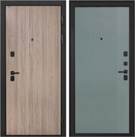 Входная дверь Профит Black ФЛ-326 (Ильм американский / Монолит Фреско) для установки в квартиру 28907