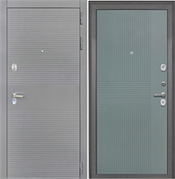 Входная дверь Брайтон Антрацит Грей / ФЛ-326 Монолит Фреско для установки в квартиру 17102