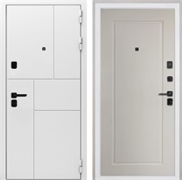 Входная дверь Спарта White панель ФЛ-642 Мэджик Сэнд светлый кофе для установки в квартиру 30854