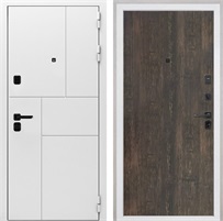 Входная дверь Спарта White панель Тиковое дерево для установки в квартиру 30858