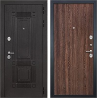 Входная дверь Италия Лучи-М (Венге / Дуб филадельфия коньяк) для установки в квартиру 4529