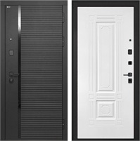 Входная дверь Форт ФЛ-2 Силк ясень белый для установки в квартиру 30920