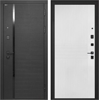 Входная дверь Форт ФЛ-326М Мэджик шифон белый для установки в квартиру 30923