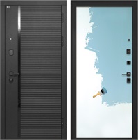 Входная дверь Форт панель гладкая Под покраску для установки в квартиру 27800