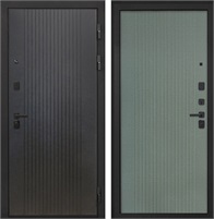 Входная дверь Профит Black ФЛ-295 (Лофт черный / Пазл грин) для установки в квартир 30942