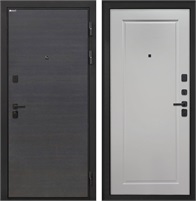 Входная дверь Профит Black ФЛ-642 (Эковенге / Мэджик шифон белый) для установки в квартиру 30945