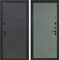 Входная дверь Профит Black ФЛ-295 (Эковенге / Пазл грин) для установки в квартиру 30951