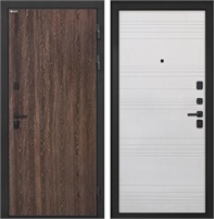 Входная дверь Профит Black ФЛ-316 (Дуб филадельфия коньяк / Белый ясень) для установки в квартиру 30985