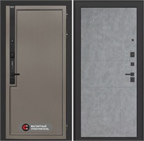 Входная дверь Лаб 1 Про - 21 Бетон светлый для установки в квартиру 31047