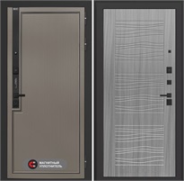 Входная дверь Лаб 1 Про - 06 Сандал серый для установки в квартиру 31089