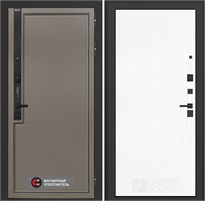 Входная дверь Лаб 1 Про - 07 Белое дерево для установки в квартиру 31091