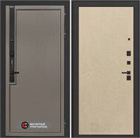 Входная дверь Лаб 1 Про - 05 Венге светлый для установки в квартиру 31093