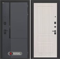 Входная дверь Лаб 2 Про - 03 Сандал белый для установки в квартиру 31097