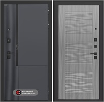 Входная дверь Лаб 2 Про - 06 Сандал серый для установки в квартиру 31155