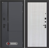 Входная дверь Лаб 2 Про - 06 Сандал белый для установки в квартиру 31156