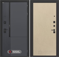 Входная дверь Лаб 2 Про - 05 Венге светлый для установки в квартиру 31160