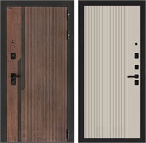 Входная дверь Кармина 29 - Капучино для установки в квартиру 31163