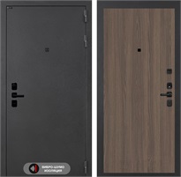 Входная дверь СонаЛаб 05 (Муар серый / Ясень темный) для установки в квартиру 31178