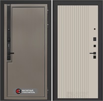 Входная дверь Лаб 1 Про - 29 Капучино для установки в квартиру 31184