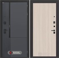 Входная дверь Лаб 2 Про - 05 Ясень светлый для установки в квартиру 31187