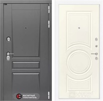 Входная дверь Платинум 23 (Альберо Грей / Веллюто Ванила) для установки в квартиру 18834