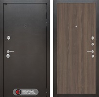 Входная дверь Сильвер 5 (Антик темное серебро / Ясень темный) для установки в квартиру 31223