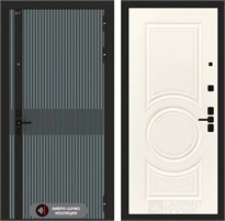 Входная дверь Иссида 23 Веллюто Ванила для установки в квартиру 27624