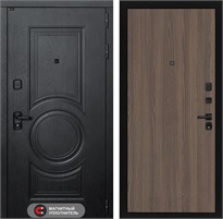 Входная дверь Гранд 05 (Альберо блэк / Ясень темный) для установки в квартиру 31273