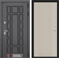 Входная дверь Нью-Йорк 29 (Венге / Капучино) для установки в квартиру 31279